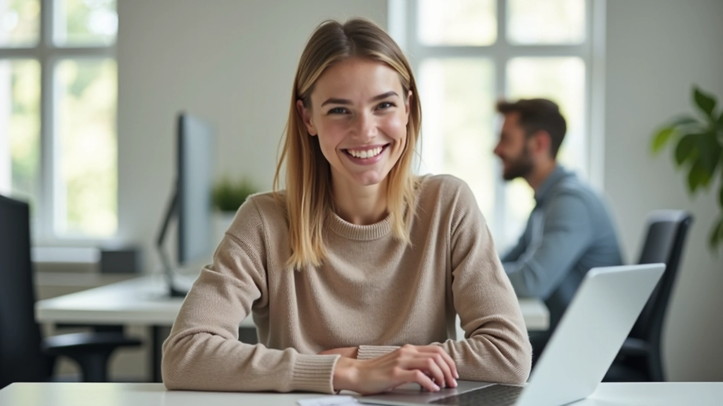 Personne travaillant sur un ordinateur portable avec un constructeur de site glisser-déposer